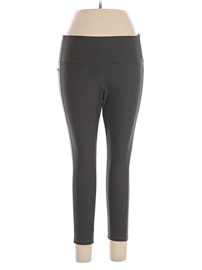 Pre-owned Danskin Active Pants In Gray