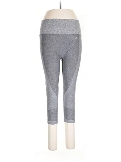 Pre-owned Danskin Active Pants In Gray
