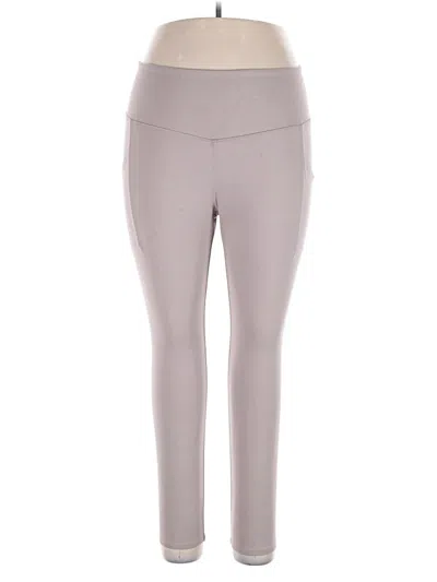 Pre-owned Danskin Active Pants In Gray