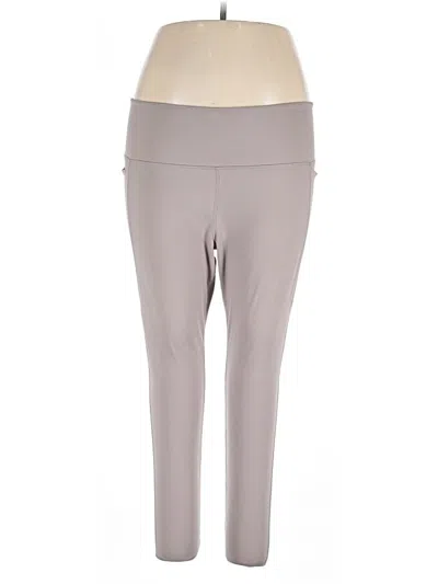 Pre-owned Danskin Active Pants In Gray