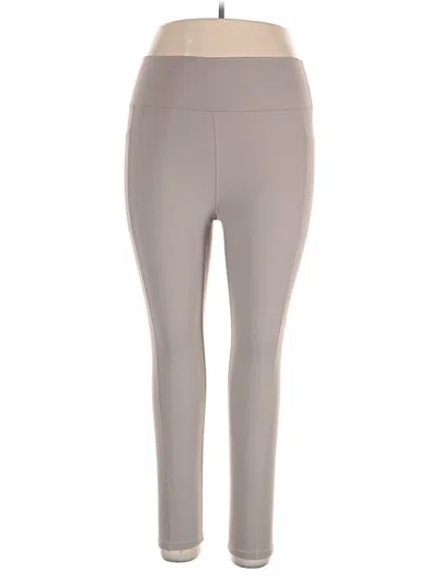Pre-owned Danskin Active Pants In Gray