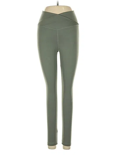 Pre-owned Danskin Active Pants In Green