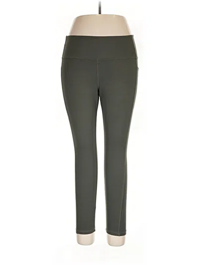 Pre-owned Danskin Active Pants In Green