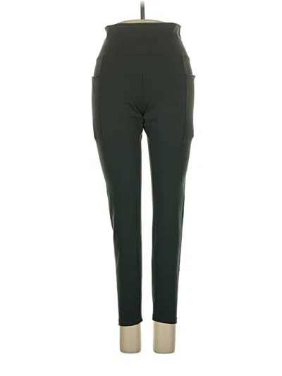 Pre-owned Danskin Active Pants In Green