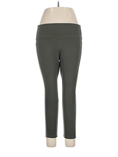 Pre-owned Danskin Active Pants In Green