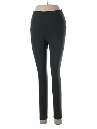 Pre-owned Danskin Active Pants In Green