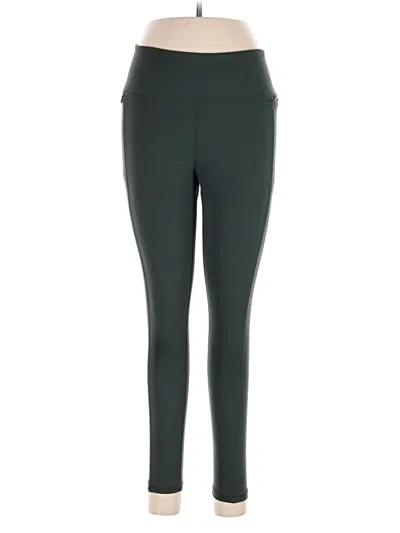 Pre-owned Danskin Active Pants In Green