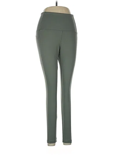Pre-owned Danskin Active Pants In Green