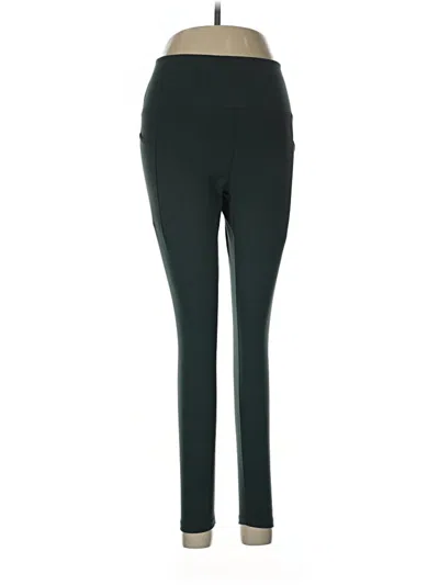 Pre-owned Danskin Active Pants In Green