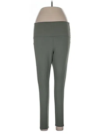 Pre-owned Danskin Active Pants In Green