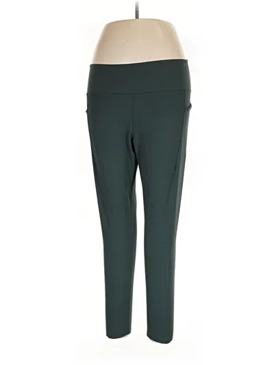 Pre-owned Danskin Active Pants In Green