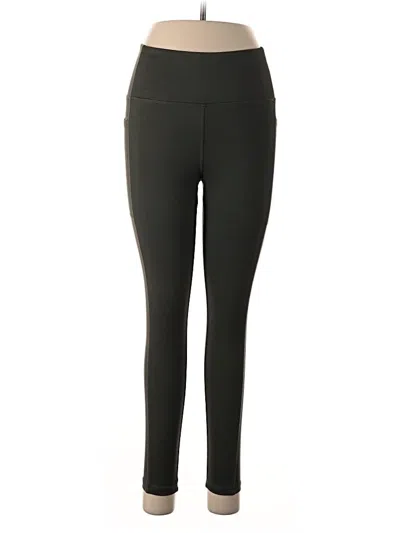 Pre-owned Danskin Active Pants In Green