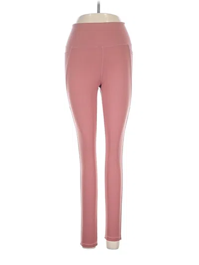 Pre-owned Danskin Active Pants In Pink