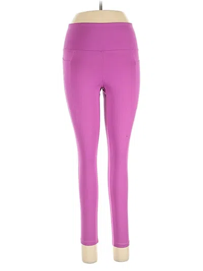 Pre-owned Danskin Active Pants In Purple