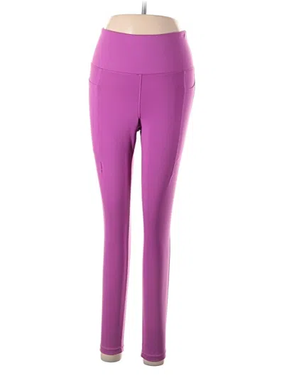 Pre-owned Danskin Active Pants In Purple
