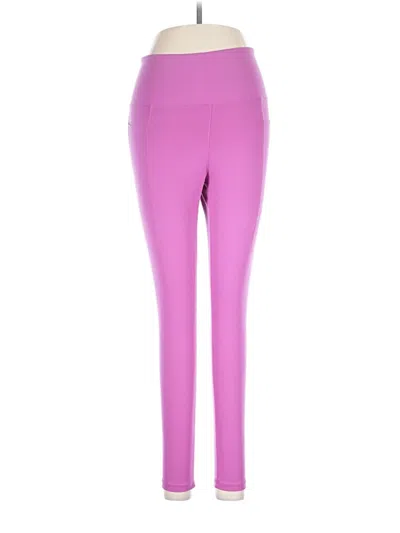 Pre-owned Danskin Active Pants In Purple