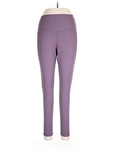 Pre-owned Danskin Active Pants In Purple