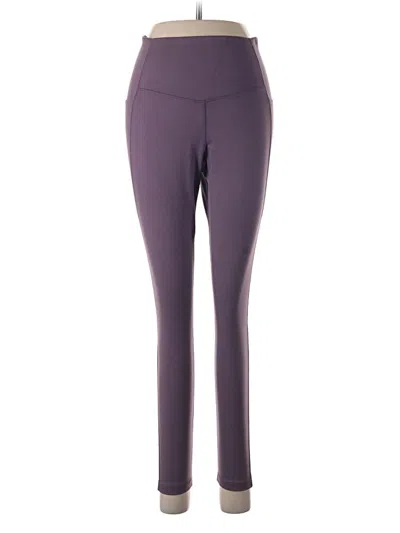 Pre-owned Danskin Active Pants In Purple