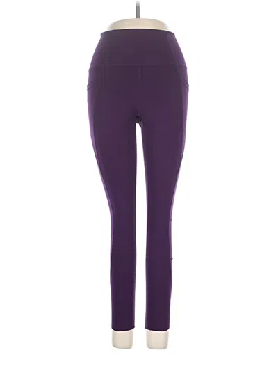 Pre-owned Danskin Active Pants In Purple