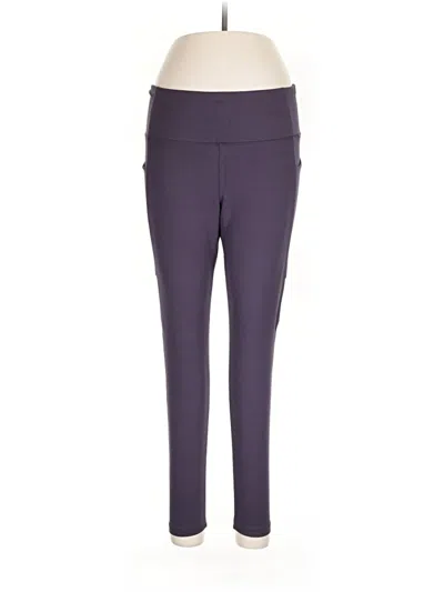 Pre-owned Danskin Active Pants In Purple