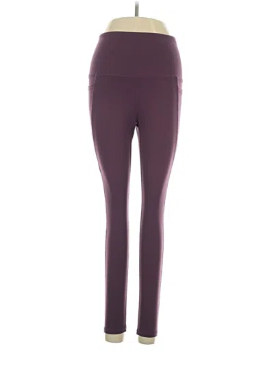 Pre-owned Danskin Active Pants In Purple