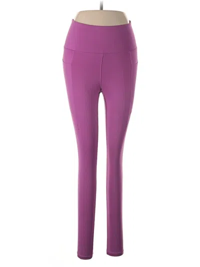 Pre-owned Danskin Active Pants In Purple