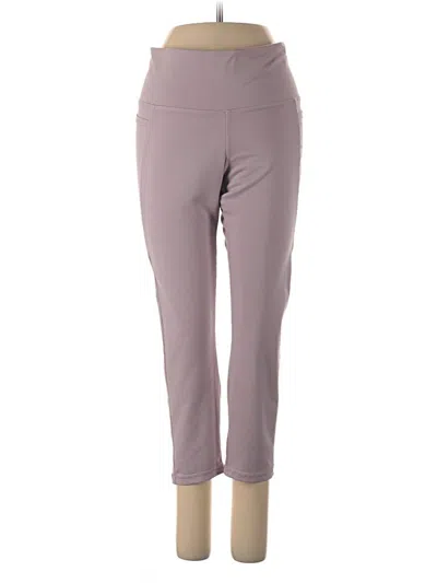Pre-owned Danskin Active Pants In Purple