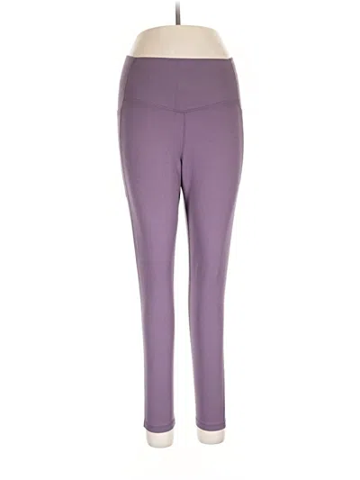 Pre-owned Danskin Active Pants In Purple