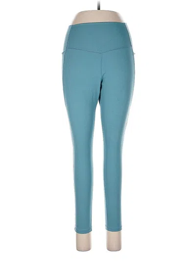 Pre-owned Danskin Active Pants In Teal