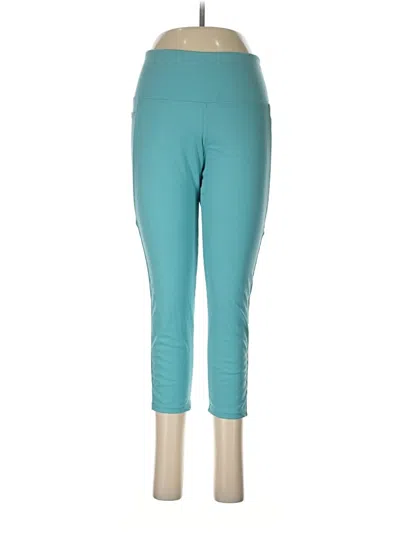 Pre-owned Danskin Active Pants In Teal