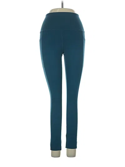 Pre-owned Danskin Active Pants In Teal