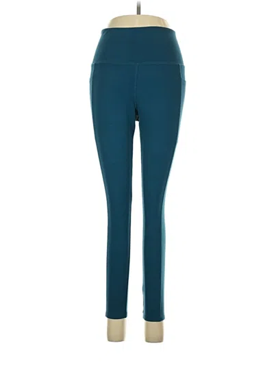 Pre-owned Danskin Active Pants In Teal