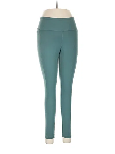Pre-owned Danskin Active Pants In Teal
