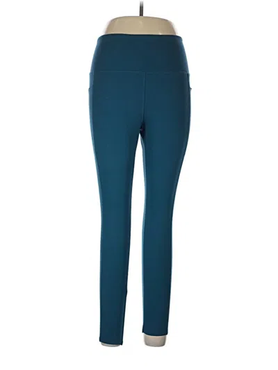 Pre-owned Danskin Active Pants In Teal