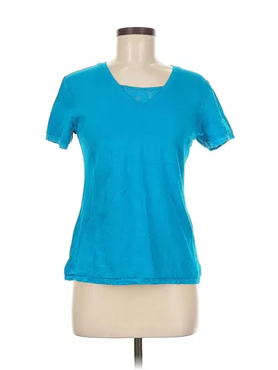 Pre-owned Danskin Active T-shirt In Blue