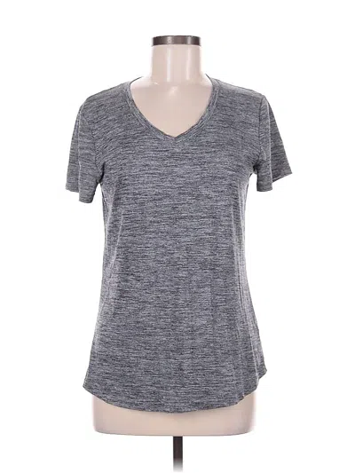 Pre-owned Danskin Active T-shirt In Gray