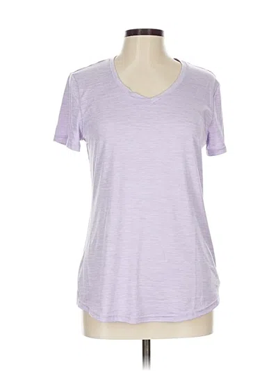 Pre-owned Danskin Active T-shirt In Purple
