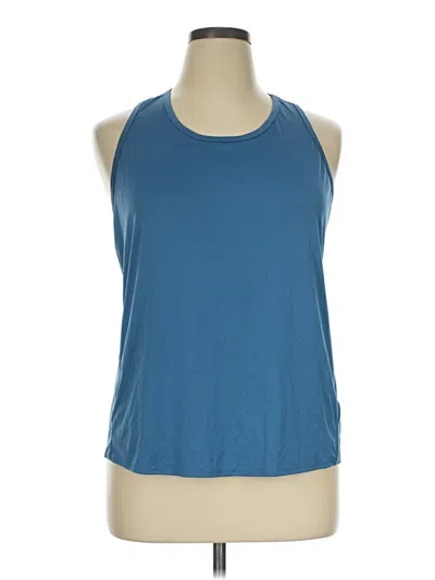 Pre-owned Danskin Active Tank Top In Blue