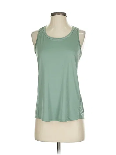 Pre-owned Danskin Active Tank Top In Green
