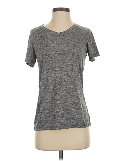Pre-owned Danskin Active T-shirt In Gray