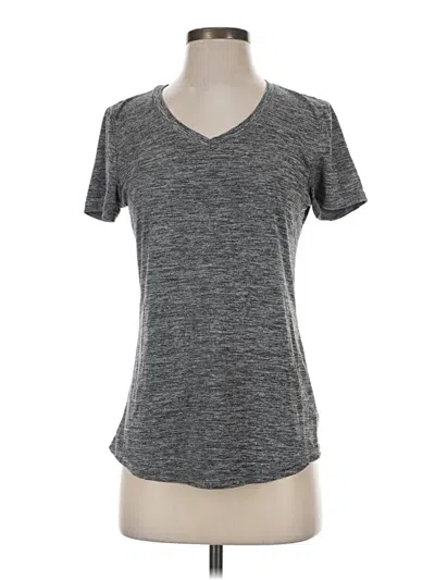 Pre-owned Danskin Active T-shirt In Gray