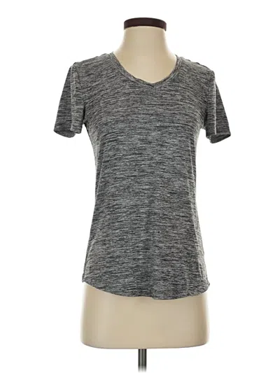 Pre-owned Danskin Active T-shirt In Gray