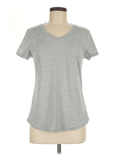 Pre-owned Danskin Active T-shirt In Gray