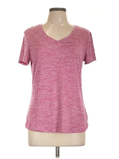 Pre-owned Danskin Active T-shirt In Pink
