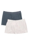 Danskin Assorted 2-pack Boxer Shorts In Multi