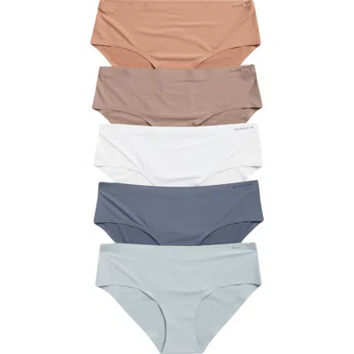 Danskin Assorted 5-pack Microfiber Hipster Briefs