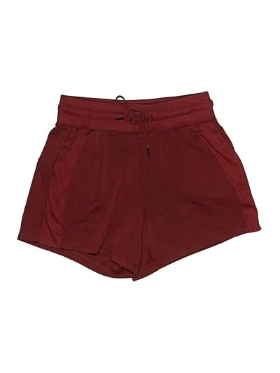 Pre-owned Danskin Athletic Shorts In Burgundy