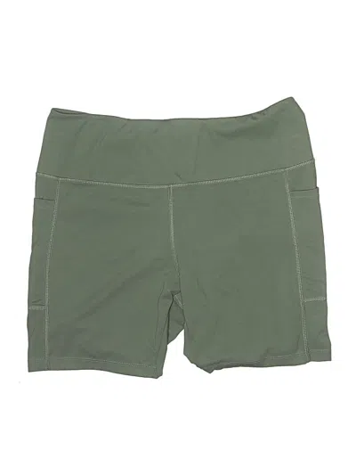 Pre-owned Danskin Athletic Shorts In Green