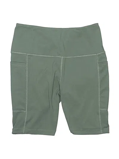 Pre-owned Danskin Athletic Shorts In Green