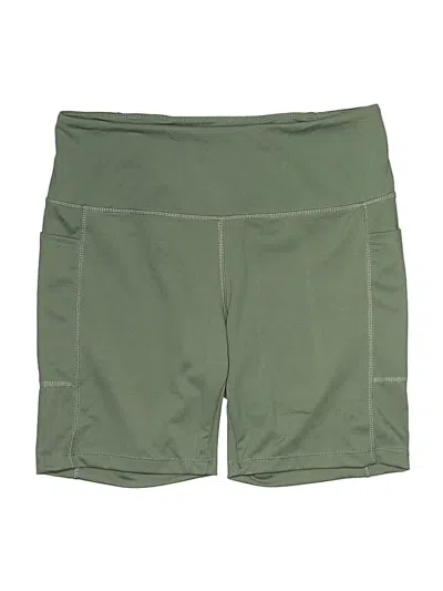 Pre-owned Danskin Athletic Shorts In Green